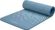 Retrospec Solana Yoga Mat 1/2" Thick w/Nylon Strap for Men & Women - Non Slip &
