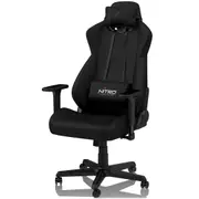 Nitro Concepts S300 Fabric Gaming Chair Stealth Black