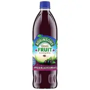 Robinsons Apple and Blackcurrant NAS 1L (3 Pack)