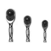 1/4" 3/8" Torques Ratchets Wrenches For Sockets Quick Release Head Spanners