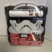 Star Wars Stormtrooper Rolling Art Desk Playset with markers and stickers