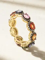 [Amrapali London] Amrapali London - 18-karat Gold, Sapphire And Diamond Ring - 6 6 Gold