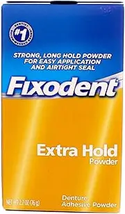 Fixodent Fixodent Denture Adhesive Powder, Extra Hold 2.7 Oz