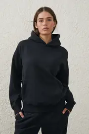 [Body] Body - Plush Premium Hoodie - Black M BLACK