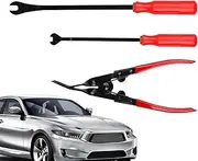 Door Panel Removal Tool | Fastener Remover Tool Kit,Scratch Free Door Panel Removal Tool for Automotive Door Panel Fasteners, Car Panel, Audio Dashboard Dismantle, Upholstery
