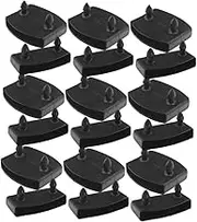 COOPHYA Double Bed Caps Replacement End Covers for Bed Frame Plastic Holders 10 Pieces