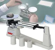 Mechanical Balance Scale, Tongue Weight Scale, Weighing Range: 0.1g-2610g, Not Easy to Age, Clear Scale, Not Easily Worn, with Stainless Steel Crossbar, for Lab Analytical, School,A
