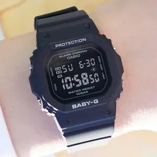【CASIO 卡西歐】BABY-G 纖薄輕巧電子手錶 母親節 禮物(新版BGD-565U-1/舊版BGD-565-1)