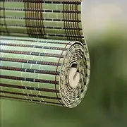 Natural Bamboo RollUp Blinds for Home Decor Light Filtering Shades with Custom Size Options Perfect for Indoor or Outdoor Use Privacy Drape for Patio, Bedroom, or Any Room Available in 6 Sty