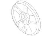 Genuine GM 1995-2005 Pontiac Cavalier Sunfire Engine Cooling Fan Blade 12365370