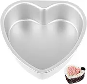 GRIRIW Heart Shaped Cake Pan Baking Mold for Easy Demoulding for Desserts Reusable Bakeware