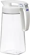 Iwasaki Industry K-1285 W Last Lower, Cold Water Bottle, Seamless Pitcher, 3.6 gal (1.6 L), Made in Japan, Barley Tea Bottle, Cold Brew Coffee, Cold Tea Bottle, Jug, Hot Water, Heat Resistant,