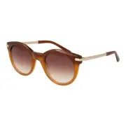 Sandro SA-1037524 Women Honey Brown Sunglasses Acetate Gradient Round Eyeglasses