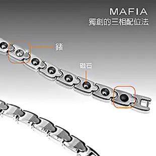 MAFIA 鎢鋼男款+女款磁石鍺對鍊(破盤特價專案)