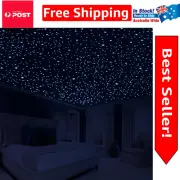 Enchanting Glow Stars Set - 808 Glow in The Dark Stickers for Magical Nights
