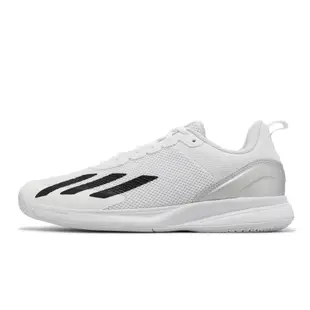 adidas 網球鞋 Courtflash Speed 男鞋 白 黑 穩定 支撐 運動鞋 愛迪達 IG9538