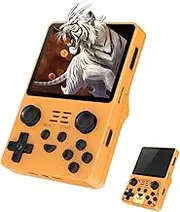 BuLuHAHA RGB20S Handheld Spielekonsole, RK3326 Quad-Core Open Source System, Mini Retro Konsole 16GB+64GB, 3,5 Zoll OGA Bildschirm, Retro Spielekonsole 3500 mAh(White)