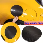 Real Carbon Fiber Door Fuel Tank Gas Filler Cap Cover For Toyota GR Supra 2019+ (for: Toyota)