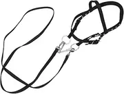 BCOATH Nylon Rope Comfortable No-bite Design Bitless Bridle for Training Riding Horses Tack for
