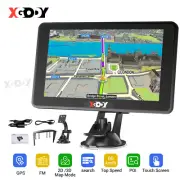 XGODY 7 INCH 2.5D Screen GPS Navigation Car Truck SAT NAV Free Australia Map POI