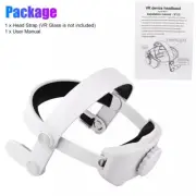 Adjustable Head Strap for Oculus Quest 2 VR Headset Elite Headband Replacement