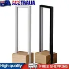 LED Table Lamp USB Bedside Night Lamp Stepless Dimmable Desk Light Wooden Base #