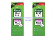 2 x Ego Moov Head Lice Shampoo Gently Kills Lice & Eggs With Essential Oil 200ml