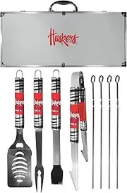Siskiyou Sports NCAA Nebraska Cornhuskers 8 pc Tailgater BBQ SetTeam Colors, One Size