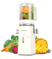 Cold Press Juicer, Updated Masticating Juicer Machines with 5" Feeding Chute ...