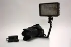 Pro 4K 2 AC/DC on camera LED video light for Panasonic Lumix GX85 GX8 GX7 DSLR