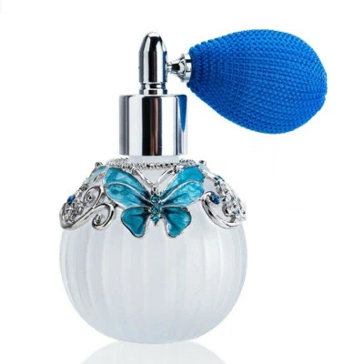 Bottles Empty Crystal Bottle Vintage Glass Refillable Atomizer Spray Perfume