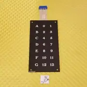 FSI FAWN / USI LANCE 3053, 3054 MDB SNACK VENDING MACHINE KEY PAD (4210658-002)
