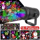 Solar/Plug/USB Christmas Snowflake Projector Lamp Moving LED Laser Lights Party