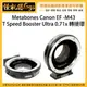 怪機絲 Metabones Canon EF -M43 T Speed Booster Ultra 0.71x 轉接環