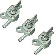 3X 1/4 Inch Inline Oil Gas Fuel Tank Tap Filter Petcock Switch Pit PRO Quad Dirt Bike