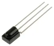 IR RECEIVER, 38KHZ, 8M, SIDE VIEW TH, IR Receivers, Qty.1 TSSP98038