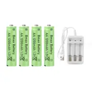 AA AAA Rechargeable Batteries AA AAA Ni-MH Ni-Cd Battery Charger LED Light lot