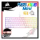 [ PCPARTY ] 海盜船 Corsair K65 RGB Mini 白 60% 機械式鍵盤 英文銀軸 CH-9194114-NA