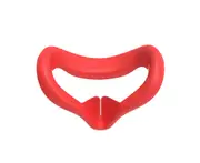 for Oculus Quest 2 VR Accessories Silicone Eye Mask Cover Nonslip Covers - Red