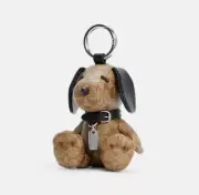 COACH 5401 Coach X Peanuts Snoopy Collectible Bag Charm in Signature Canvas NWT