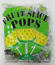 Sumthin' Sweet Pops Apple Candy Lollipops Suckers Bulk 48 Ct Bag Pop Candies