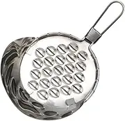 BRIGHTFUFU 1Pc Stainless Steel Jelly Bean Scraper Multi Purpose Cold Noodle Grater for Quick Food Preparation Kitchen Tool for Home Chefs Space Saving Design Easy to Use