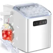 Countertop Portable Ice Maker, Self-Cleaning, Ice Scoop.