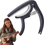 Guitar Capo,Folk Guitar Clamp For Tuning | Multifunctional Spring Action Grabber, Portable Guitar Clamp For Folk Guitar, Classical Guitar, Electric Guitar
