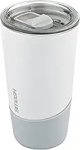 Smash Stainless Steel Barista Ceramic Lined Travel Cup White, 350 ml Capacity