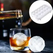 Small Round Ice Tray, Reusable Ice Ball Maker Ice Cube Mold for Whisky, Cocktail