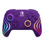 Afterglow Wave Wireless Controller for Nintendo Switch (Purple)