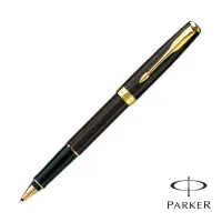 在飛比找momo購物網優惠-【PARKER 派克】SONNET 商籟 巧克力金夾 鋼珠筆