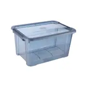 Ezy Storage 15L Navy Classic Storage Tub
