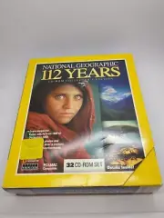 NATIONAL GEOGRAPHIC - 112 YEARS - 32-CD-ROM BOXED SET - CD-ROM